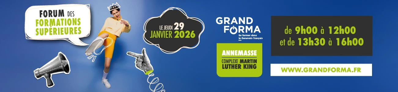 Forum des formations supérieures 2026 - Grand Forma